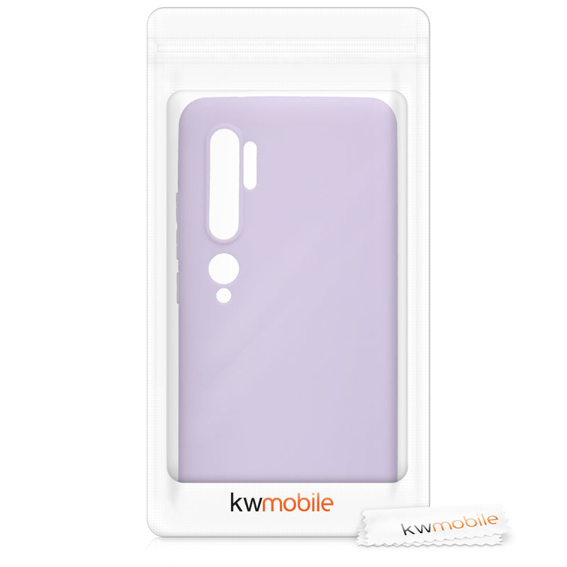 kwmobile Phone Case for Xiaomi Mi Note 10 / Note 10 Pro - Soft Silicone Phone Cover - Protective Case