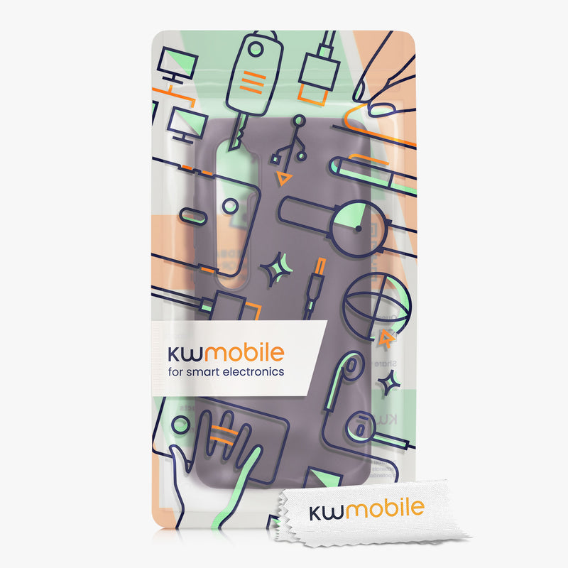 kwmobile Phone Case for Xiaomi Mi Note 10 / Note 10 Pro Case - Silicone Case - Protective Cover