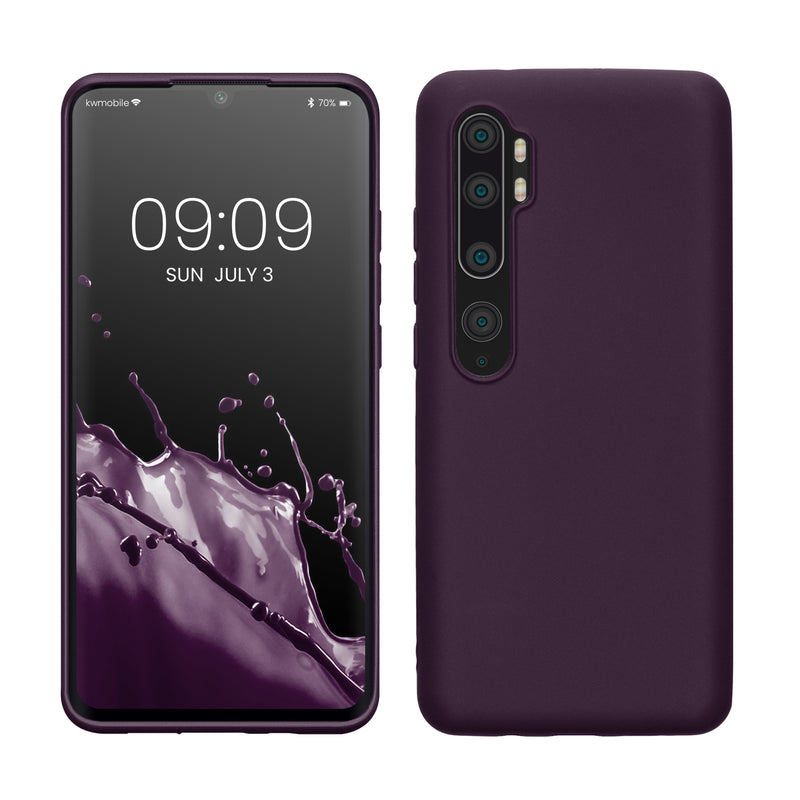 kwmobile Phone Case for Xiaomi Mi Note 10 / Note 10 Pro Case - Silicone Case - Protective Cover