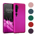 kwmobile Case kompatibel mit Xiaomi Mi Note 10 / Note 10 Pro Hülle - Schutzhülle aus Silikon metallisch schimmernd - Handyhülle Metallic Petrol Metallic Petrol  