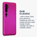 kwmobile Phone Case for Xiaomi Mi Note 10 / Note 10 Pro Case - Silicone Case - Protective Cover