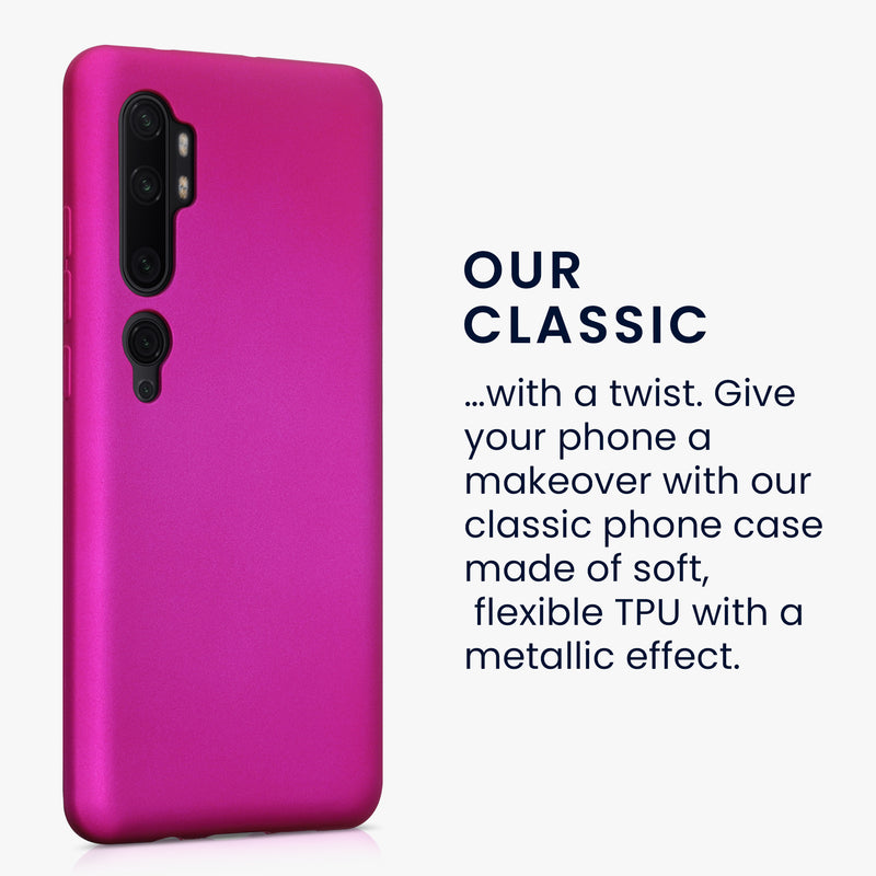 kwmobile Phone Case for Xiaomi Mi Note 10 / Note 10 Pro Case - Silicone Case - Protective Cover