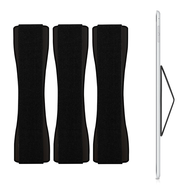 kwmobile Tablet Finger Holder Grip Stand Self-Adhesive Tablet PC Finger Holder compatible with iPad Samsung Sony Tablets