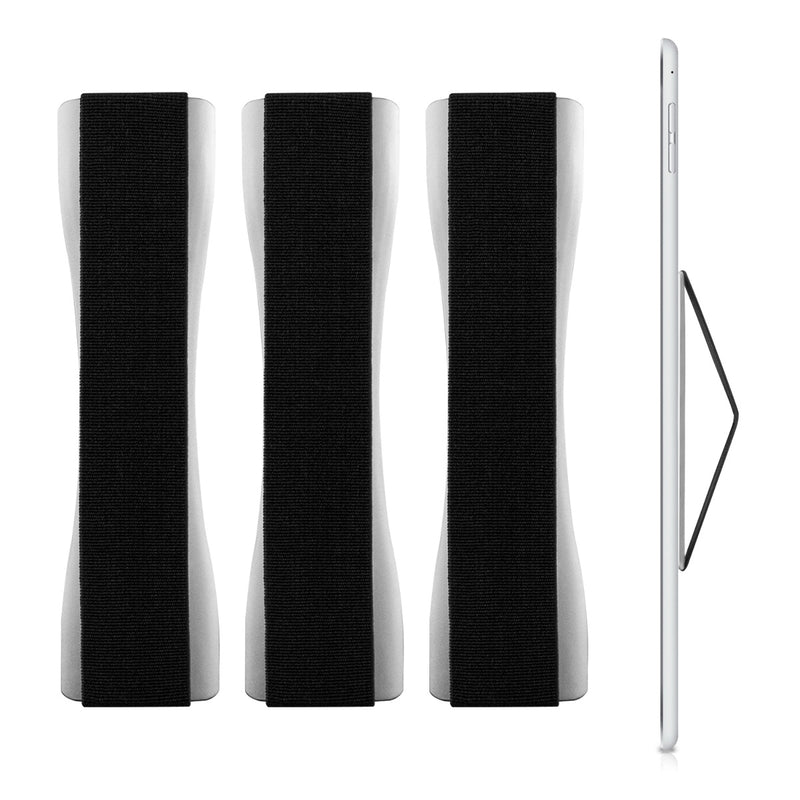 kwmobile Tablet Finger Holder Grip Stand Self-Adhesive Tablet PC Finger Holder compatible with iPad Samsung Sony Tablets