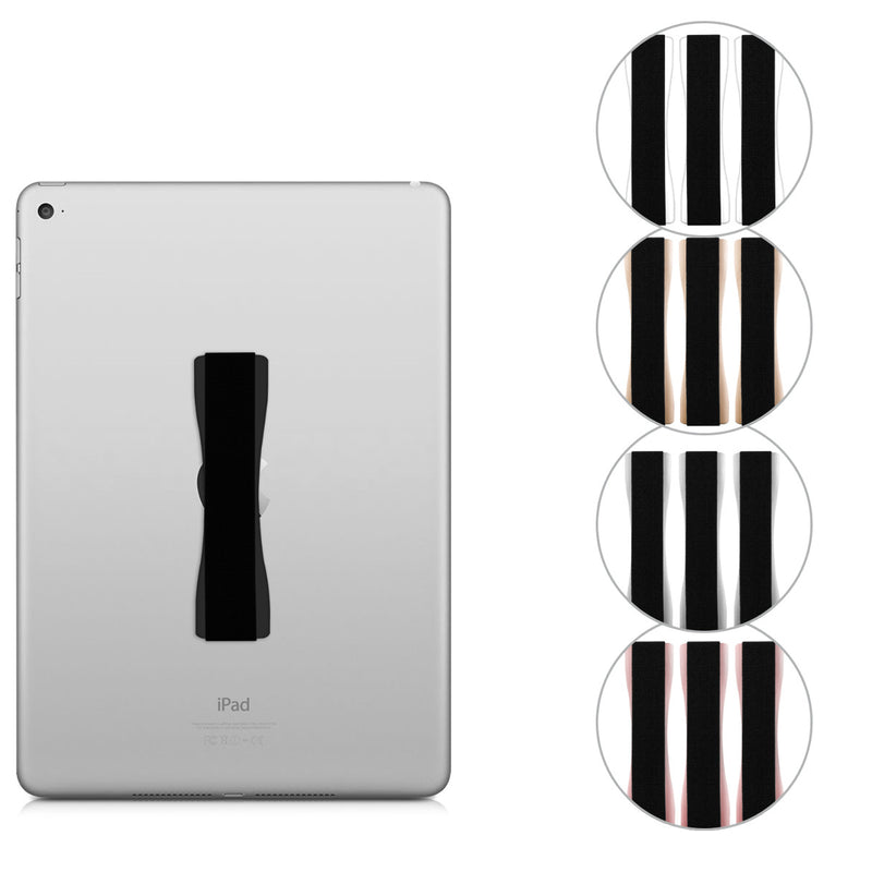 kwmobile Tablet Finger Holder Grip Stand Self-Adhesive Tablet PC Finger Holder compatible with iPad Samsung Sony Tablets