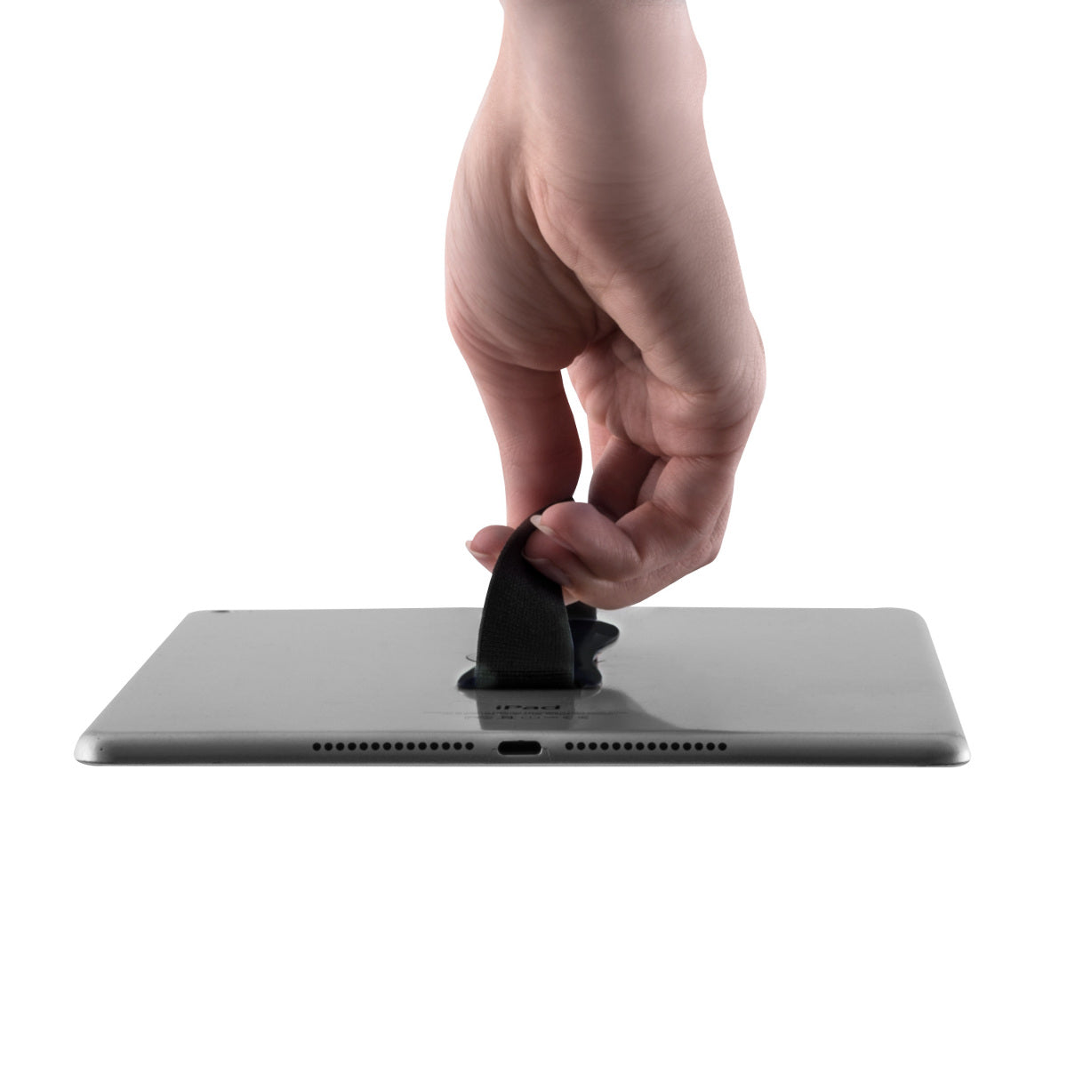 kwmobile Tablet Finger Holder Grip Stand Self-Adhesive Tablet PC Finger Holder compatible with iPad Samsung Sony Tablets