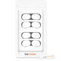 kwmobile Dust Guard Sticker compatible with Apple AirPods Pro - Metal Dust Protection Stickers Skins