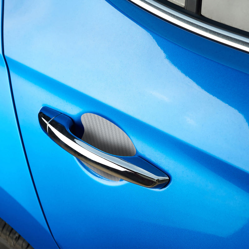 kwmobile Universal Car Door Handle Paint Protection Film Self-Adhesive Handle Recesses 6.8 x 8.5 cm