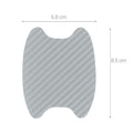 kwmobile Universal Car Door Handle Paint Protection Film Self-Adhesive Handle Recesses 6.8 x 8.5 cm