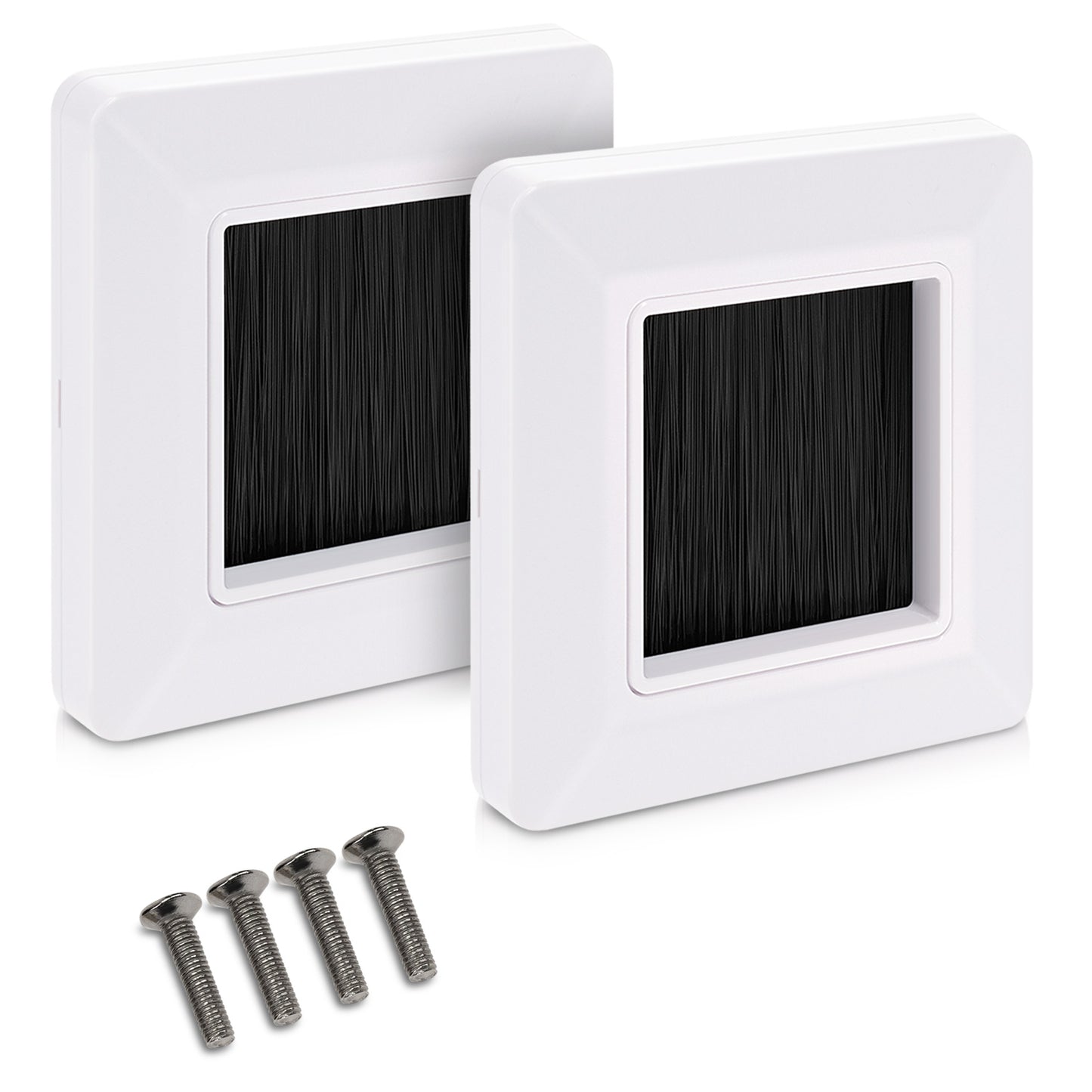 Aperture cable gland flush-mounted