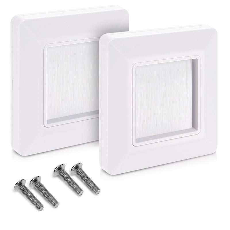 Aperture cable gland flush-mounted