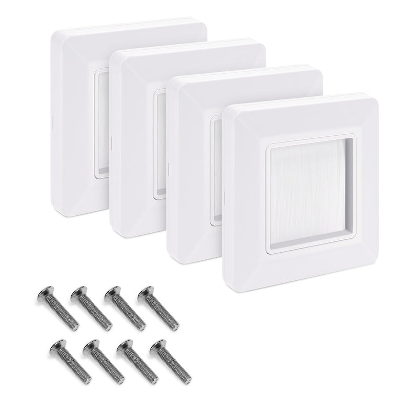 Aperture cable gland flush-mounted