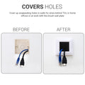 Aperture cable gland flush-mounted