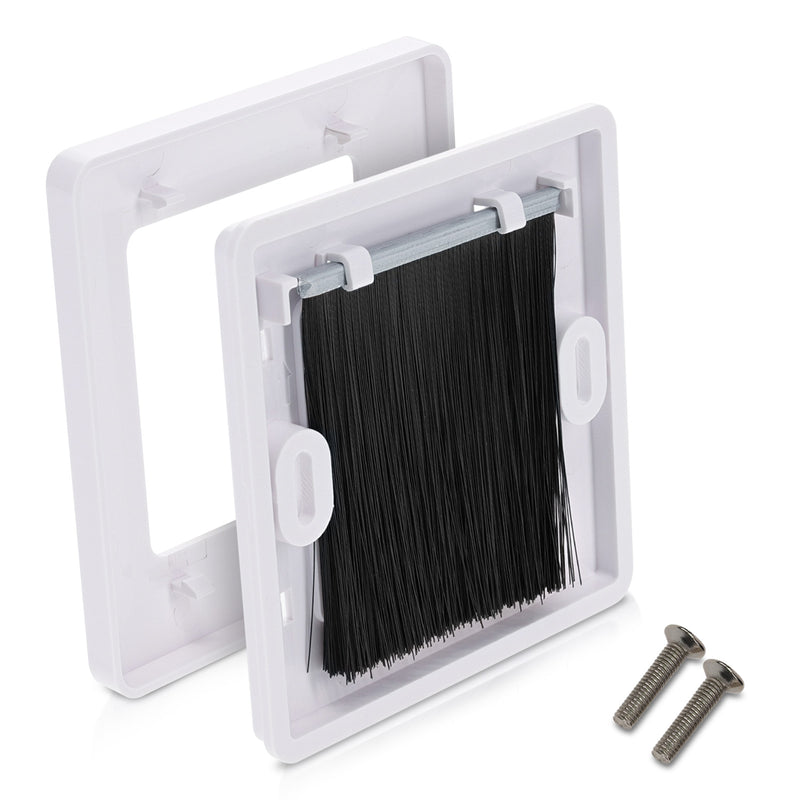 Aperture cable gland flush-mounted