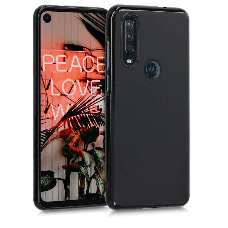 kwmobile Motorola One Action Case Cover Wireless Charging Protective Cover
