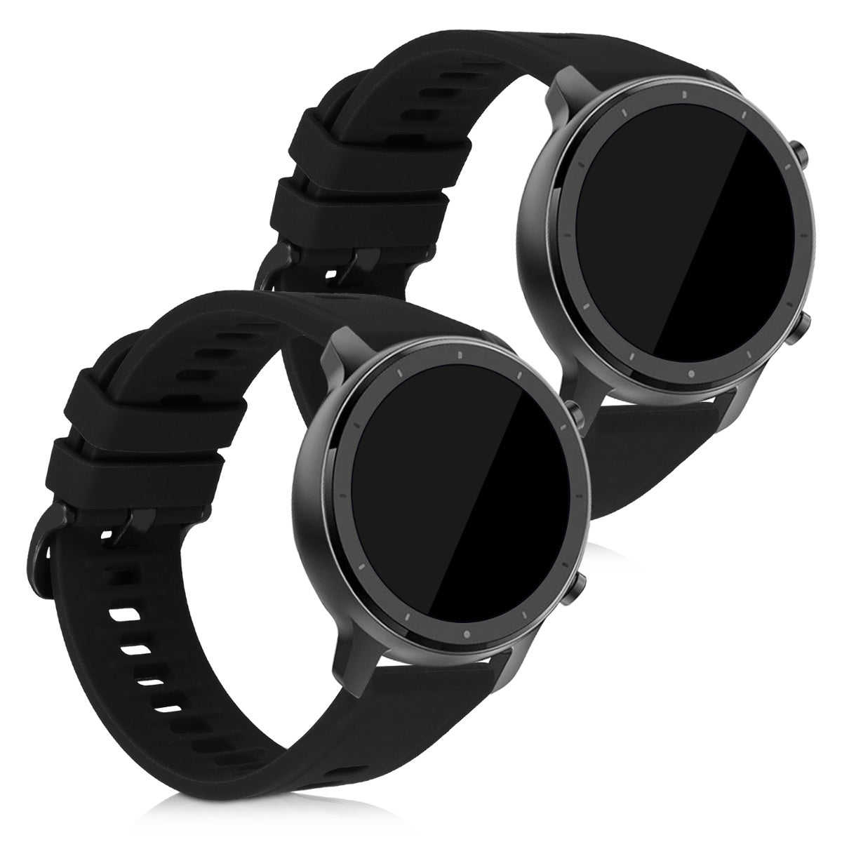 kwmobile Watch Strap for Huami Amazfit GTR (42mm) Wristband Fitness Tracker Band Set Replacement Strap Smartwatch
