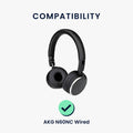 kwmobile Ear Pads for AKG N60NC Wired Earpads Replacement Ear Pads Headphone Spare Parts Headphone Replacement Pads Over Ear Headphones