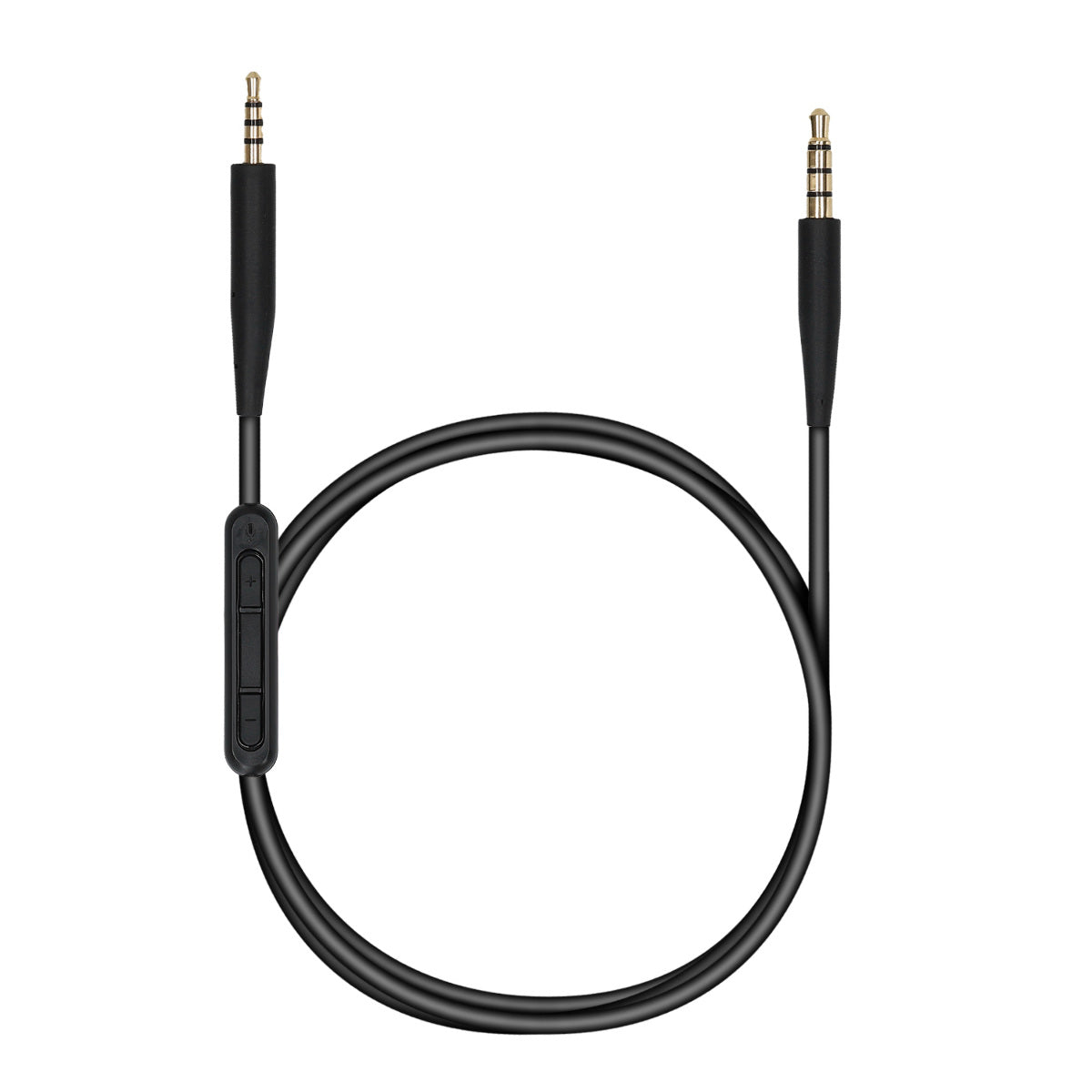 kwmobile Headphone Cable for Bose QuietComfort 35 Replacement Cable Microphone Volume Control 3.5mm Jack