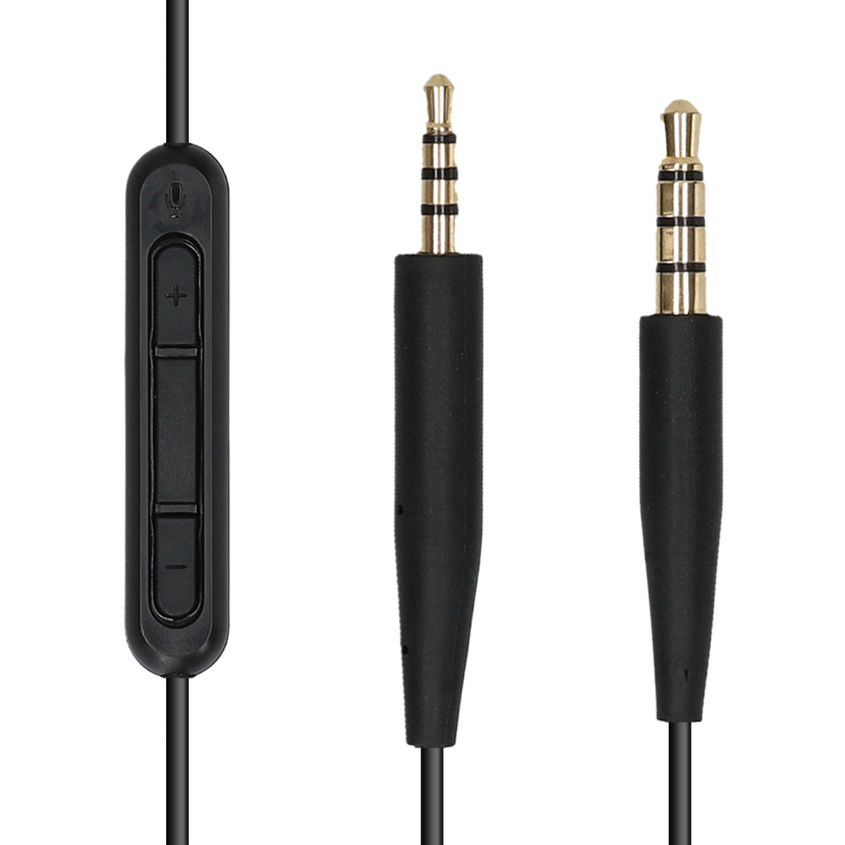 kwmobile Headphone Cable for Bose QuietComfort 35 Replacement Cable Microphone Volume Control 3.5mm Jack