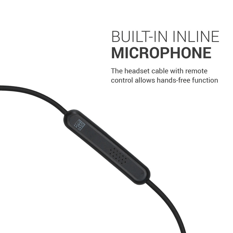 kwmobile Headphone Cable for Bose QuietComfort 35 Replacement Cable Microphone Volume Control 3.5mm Jack