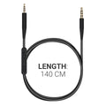 kwmobile Headphone Cable for Bose QuietComfort 35 Replacement Cable Microphone Volume Control 3.5mm Jack