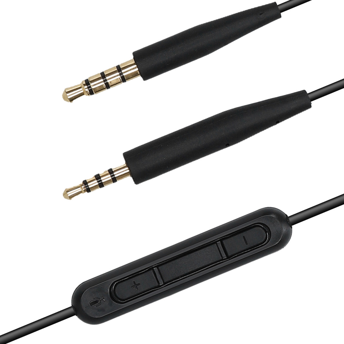 kwmobile Headphone Cable for Bose QuietComfort 35 Replacement Cable Microphone Volume Control 3.5mm Jack