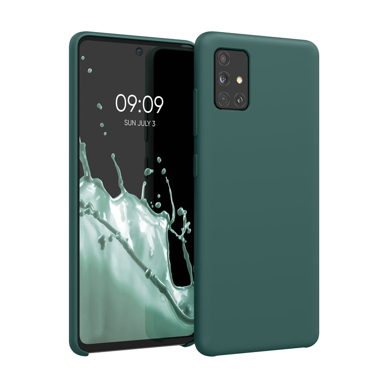 kwmobile Phone Case for Samsung Galaxy A51 - Silicone Case - Wireless Charging - Protective Cover