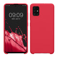 kwmobile Phone Case for Samsung Galaxy A51 - Silicone Case - Wireless Charging - Protective Cover