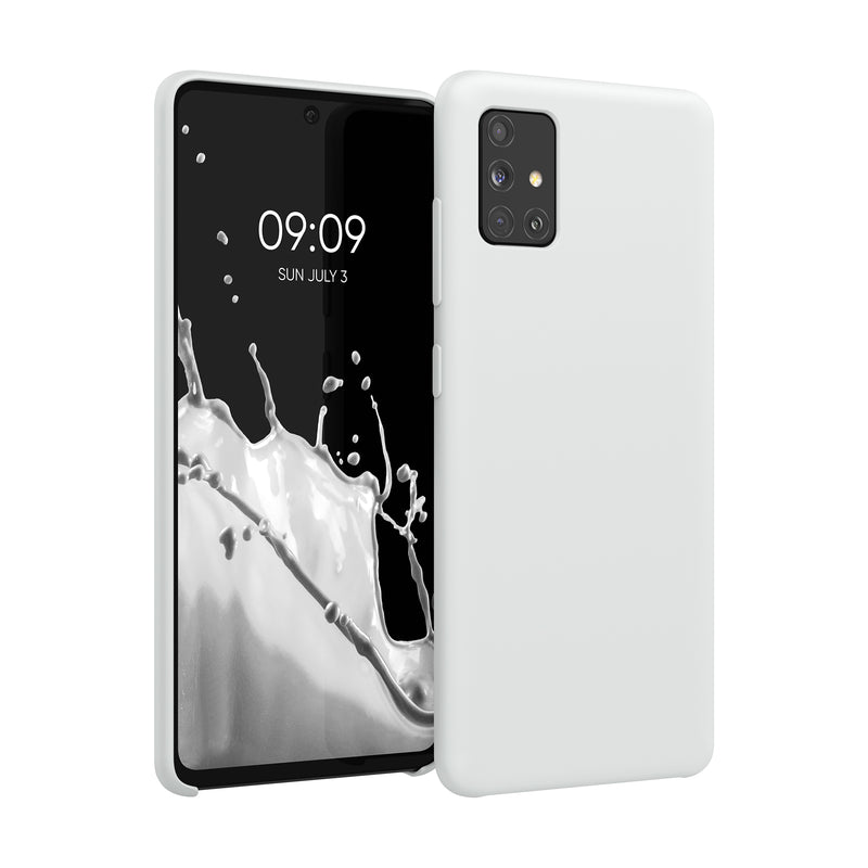 kwmobile Phone Case for Samsung Galaxy A51 - Silicone Case - Wireless Charging - Protective Cover