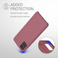 kwmobile Phone Case for Samsung Galaxy A51 - Silicone Case - Wireless Charging - Protective Cover