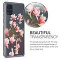 kwmobile Case Compatible with Samsung Galaxy A51 - Silicone Transparent Cover