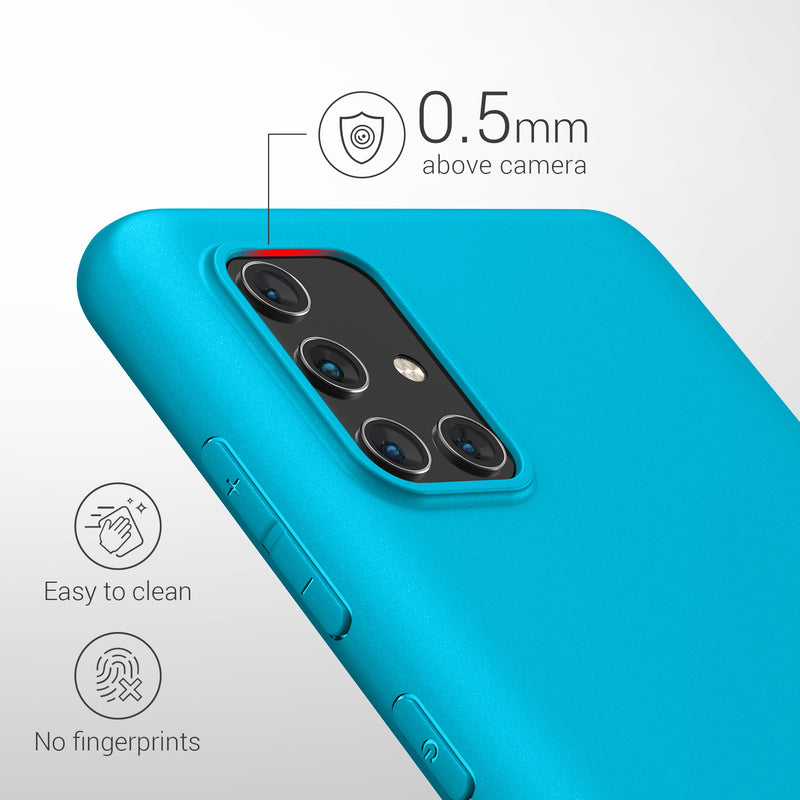 kwmobile Phone Case for Samsung Galaxy A71 - Wireless Charging - Protective Cover