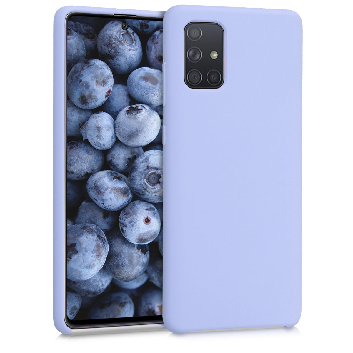 kwmobile Phone Case for Samsung Galaxy A71 - Silicone Case - Wireless Charging - Protective Cover