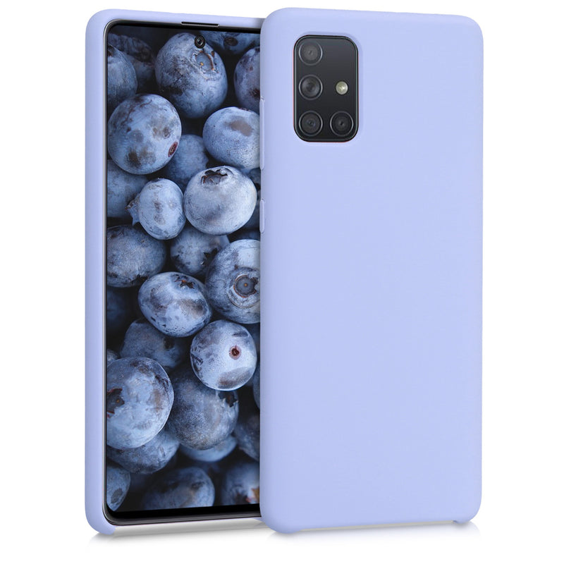 kwmobile Phone Case for Samsung Galaxy A71 - Silicone Case - Wireless Charging - Protective Cover