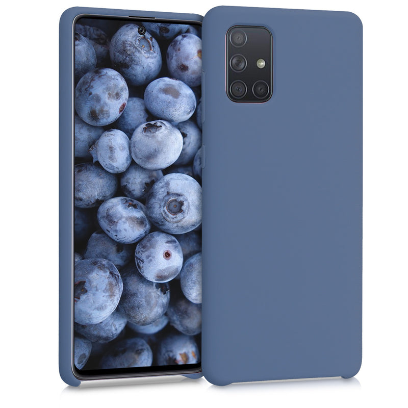 kwmobile Phone Case for Samsung Galaxy A71 - Silicone Case - Wireless Charging - Protective Cover