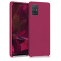 kwmobile Phone Case for Samsung Galaxy A71 - Silicone Case - Wireless Charging - Protective Cover