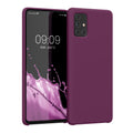kwmobile Phone Case for Samsung Galaxy A71 - Silicone Case - Wireless Charging - Protective Cover