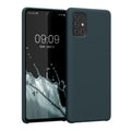 kwmobile Phone Case for Samsung Galaxy A71 - Silicone Case - Wireless Charging - Protective Cover