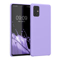kwmobile Phone Case for Samsung Galaxy A71 - Silicone Case - Wireless Charging - Protective Cover