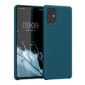 kwmobile Phone Case for Samsung Galaxy A71 - Silicone Case - Wireless Charging - Protective Cover