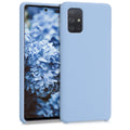 kwmobile Phone Case for Samsung Galaxy A71 - Silicone Case - Wireless Charging - Protective Cover