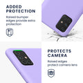 kwmobile Phone Case for Samsung Galaxy A71 - Silicone Case - Wireless Charging - Protective Cover
