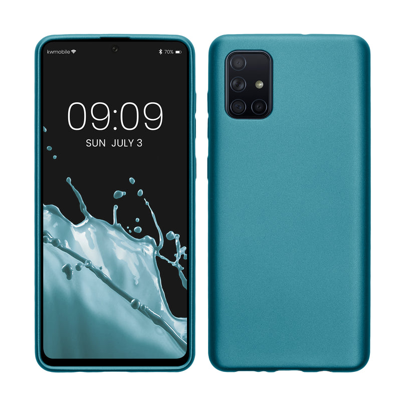 kwmobile Phone Case for Samsung Galaxy A71 - Silicone Case Protective Cover