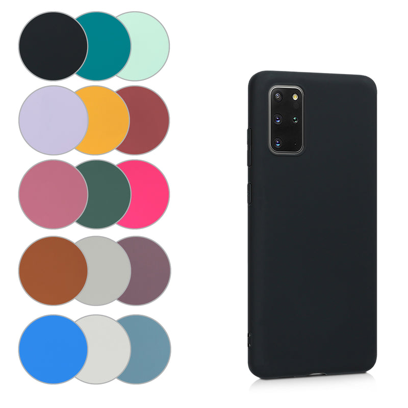 kwmobile Cell Phone Case for Samsung Galaxy S20 Plus Case - Wireless Charging - Protective Cover
