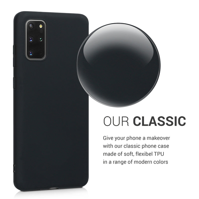 kwmobile Cell Phone Case for Samsung Galaxy S20 Plus Case - Wireless Charging - Protective Cover