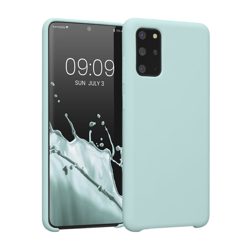 kwmobile Cell Phone Case for Samsung Galaxy S20 Plus - Silicone Case - Wireless Charging - Protective Cover