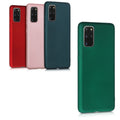 kwmobile Case kompatibel mit Samsung Galaxy S20 Plus Hülle - Schutzhülle aus Silikon metallisch schimmernd - Handyhülle Metallic Petrol Metallic Petrol  