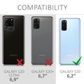 kwmobile Phone Case for Samsung Galaxy S20 Protective Cover