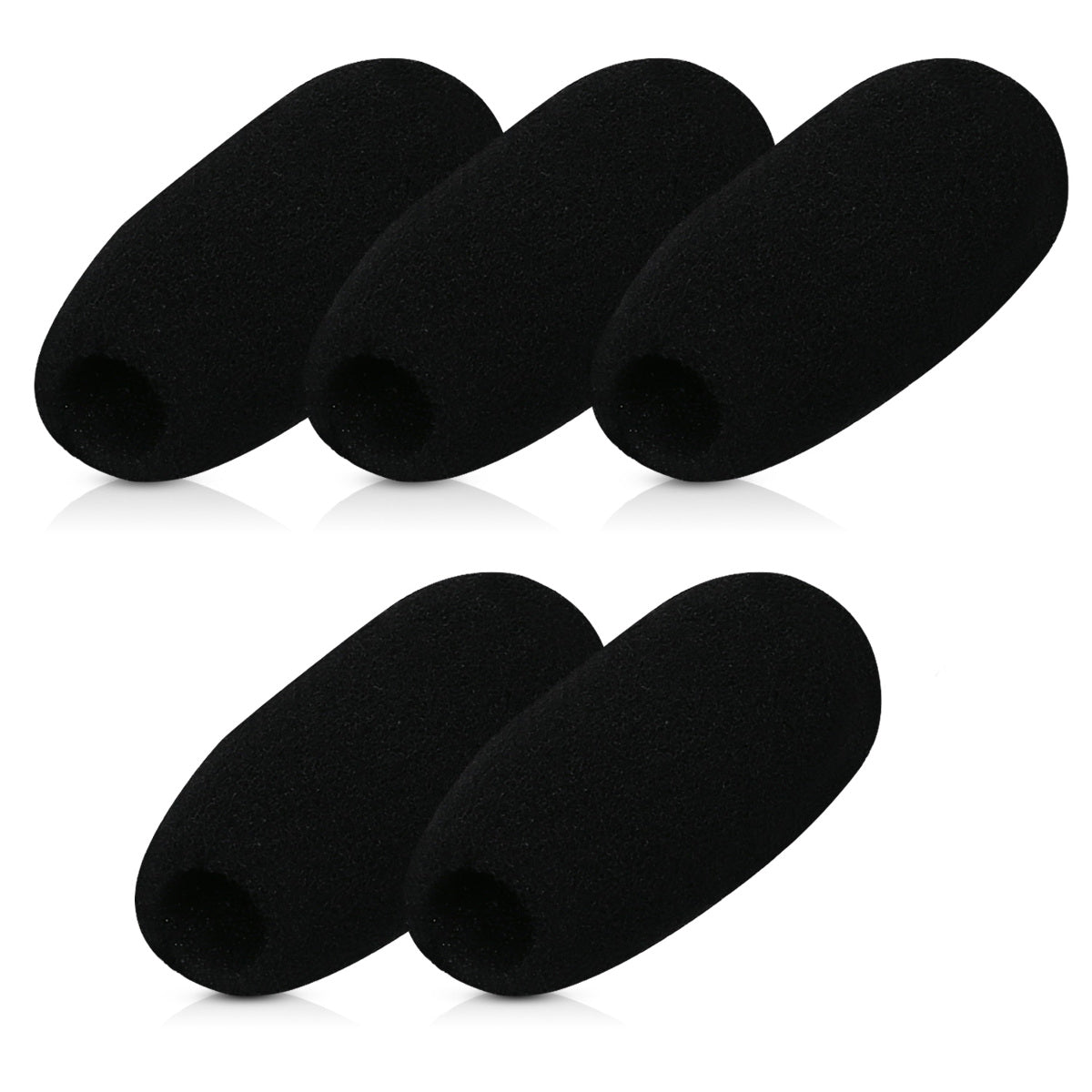 kwmobile Microphone Windscreen compatible with various microphones
