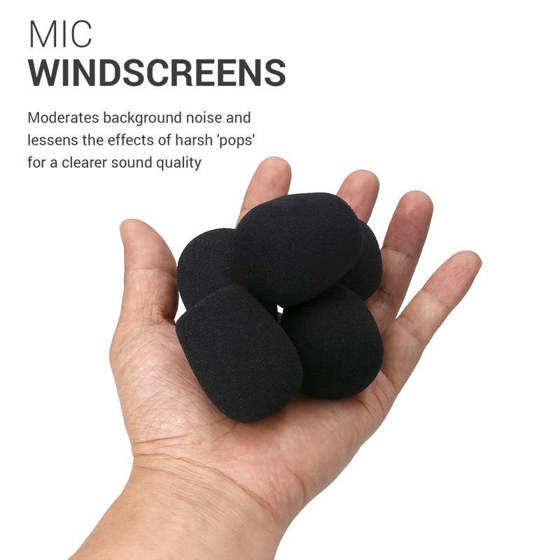 kwmobile Microphone Windscreen compatible with various microphones